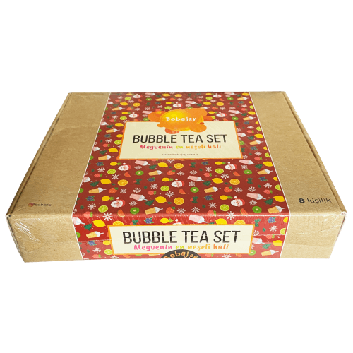 Bobajoy Yılbaşı Bubble Tea Seti