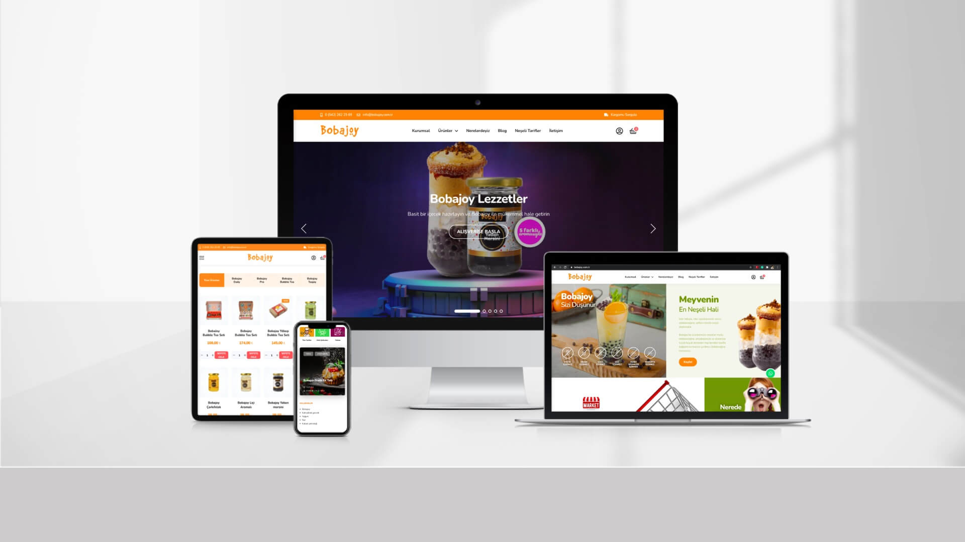 Daha İyi Bir Kullanıcı Deneyimi için Bobajoy Dijital Yüzü Yenilendi!