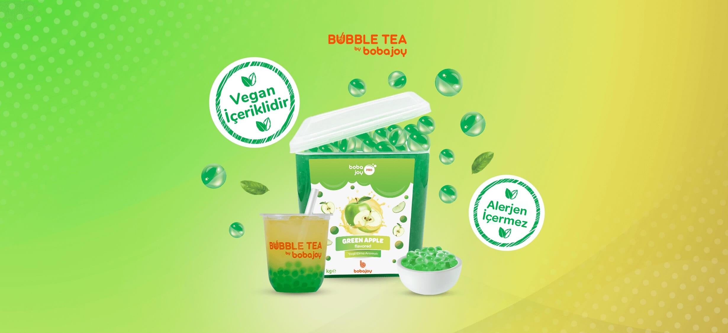 %100 VEGAN Bubble Tea Lezzeti!