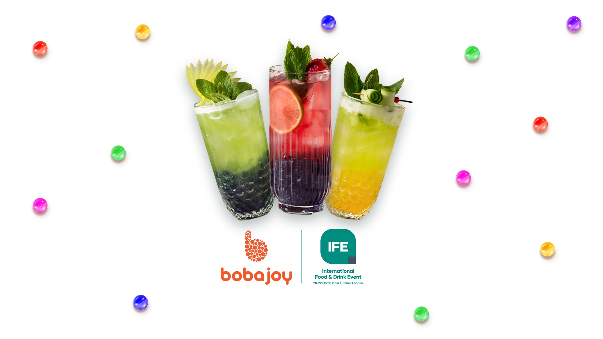 Bubble Tea by Bobajoy olarak 20-22 Mart tarihlerinde IFE 2023 Fuarı’ndayız.