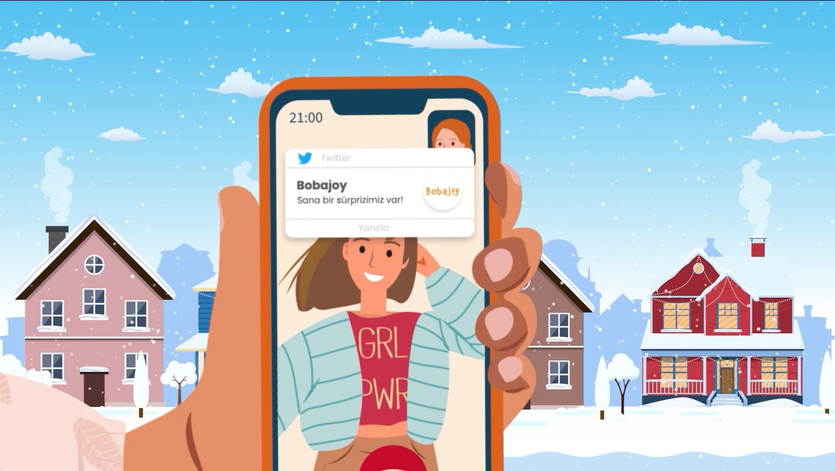 Bobajoy Küçük Mutluluklar Projesi ile Twitter’da Ses Getirdik