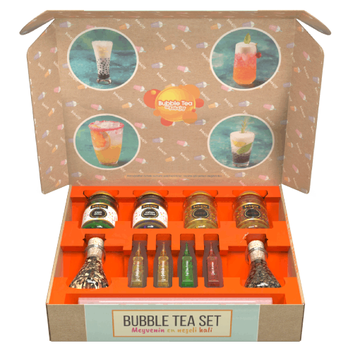 Bobajoy Bubble Tea Seti 8 Kişilik